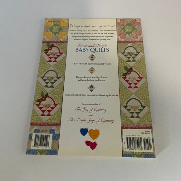 Vintage Sweet and SImple Baby Quilts Mary Hickey Patchwork Place Sewing Quilts - Picture 2 of 2